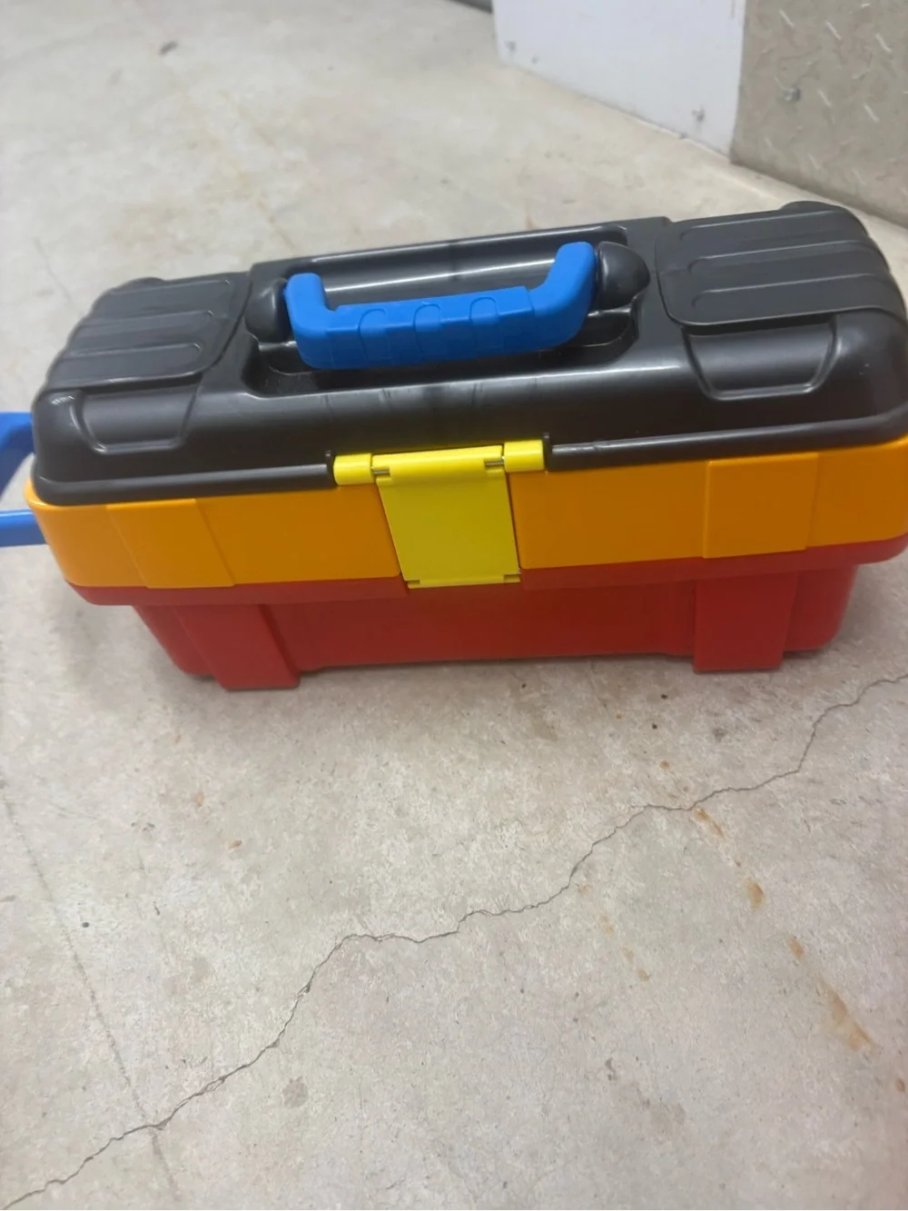 VTech Drill & Learn Toolbox Pro Pretend Play Tool Set w/ Toy Drill, Red Belt